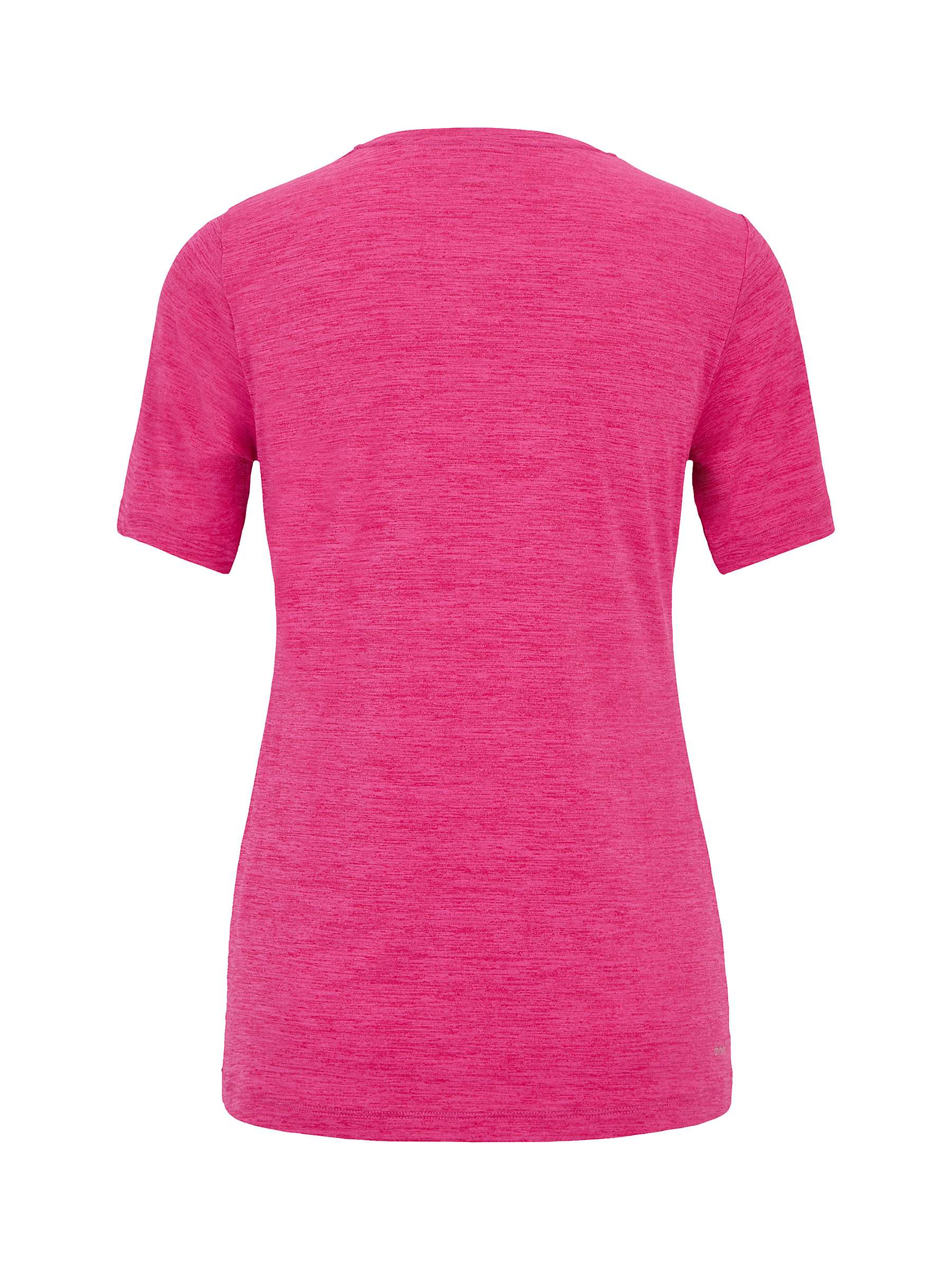 Buy Venice Beach Sia Melange Relaxed Fit Sports T-Shirt, Virtual Pink Online at johnlewis.com