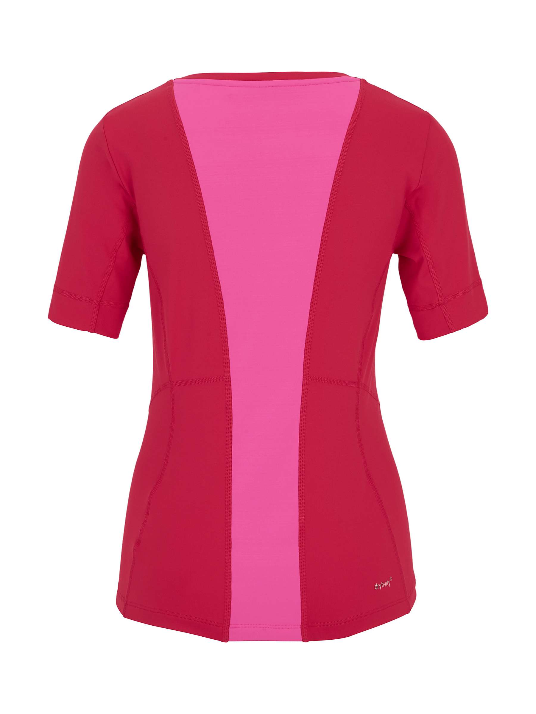 Buy Venice Beach Phoebie Tailored Fit T-Shirt, Ruby Red Online at johnlewis.com