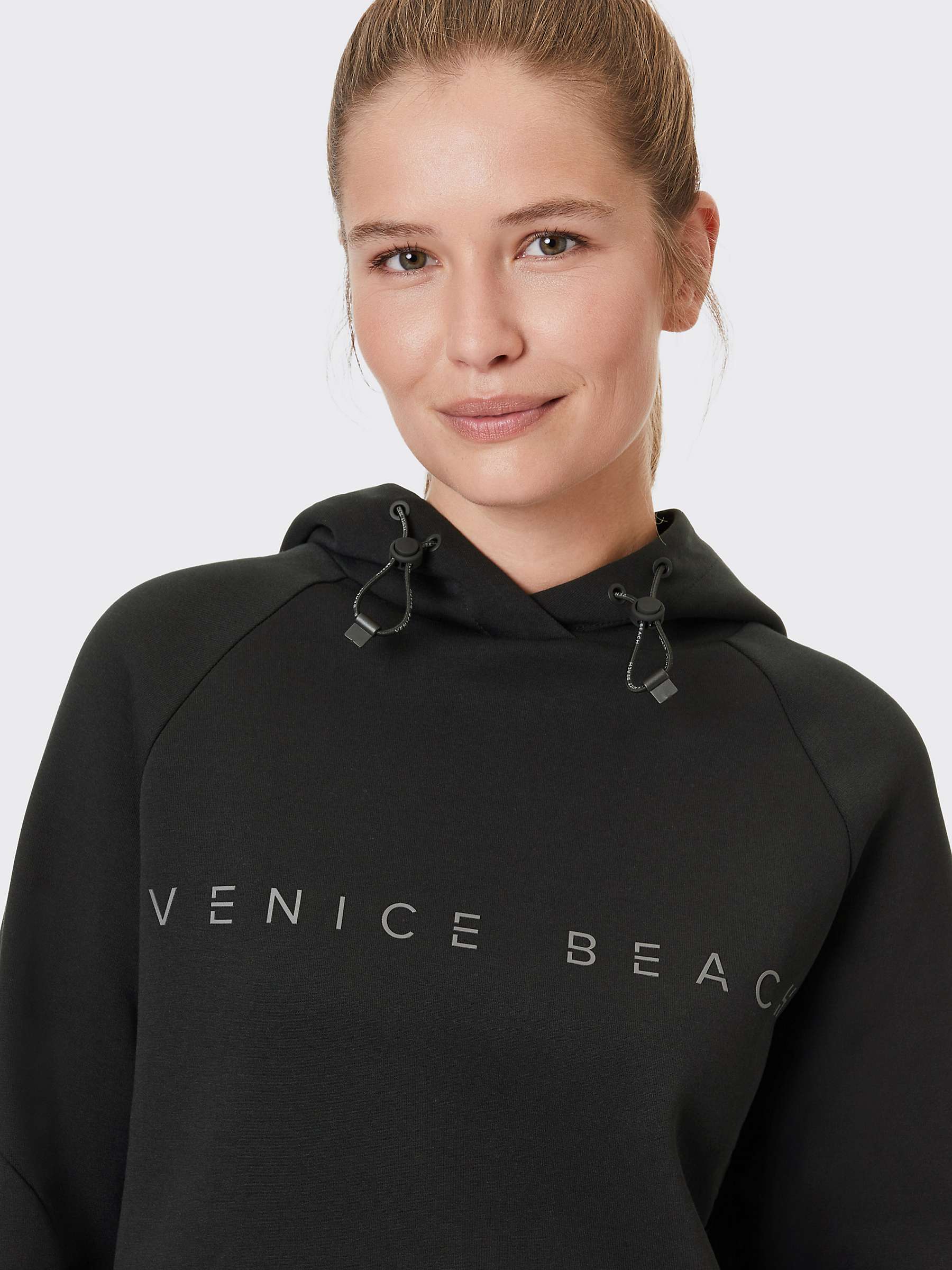 Buy Venice Beach Leny Sports Hoodie, Black Online at johnlewis.com