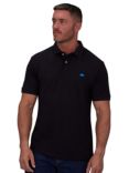 Raging Bull Classic Organic Cotton Pique Polo Shirt, Black