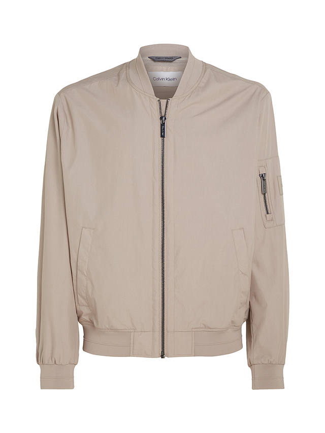 Calvin Klein Organic Cotton Blend Bomber Jacket, Atmosphere