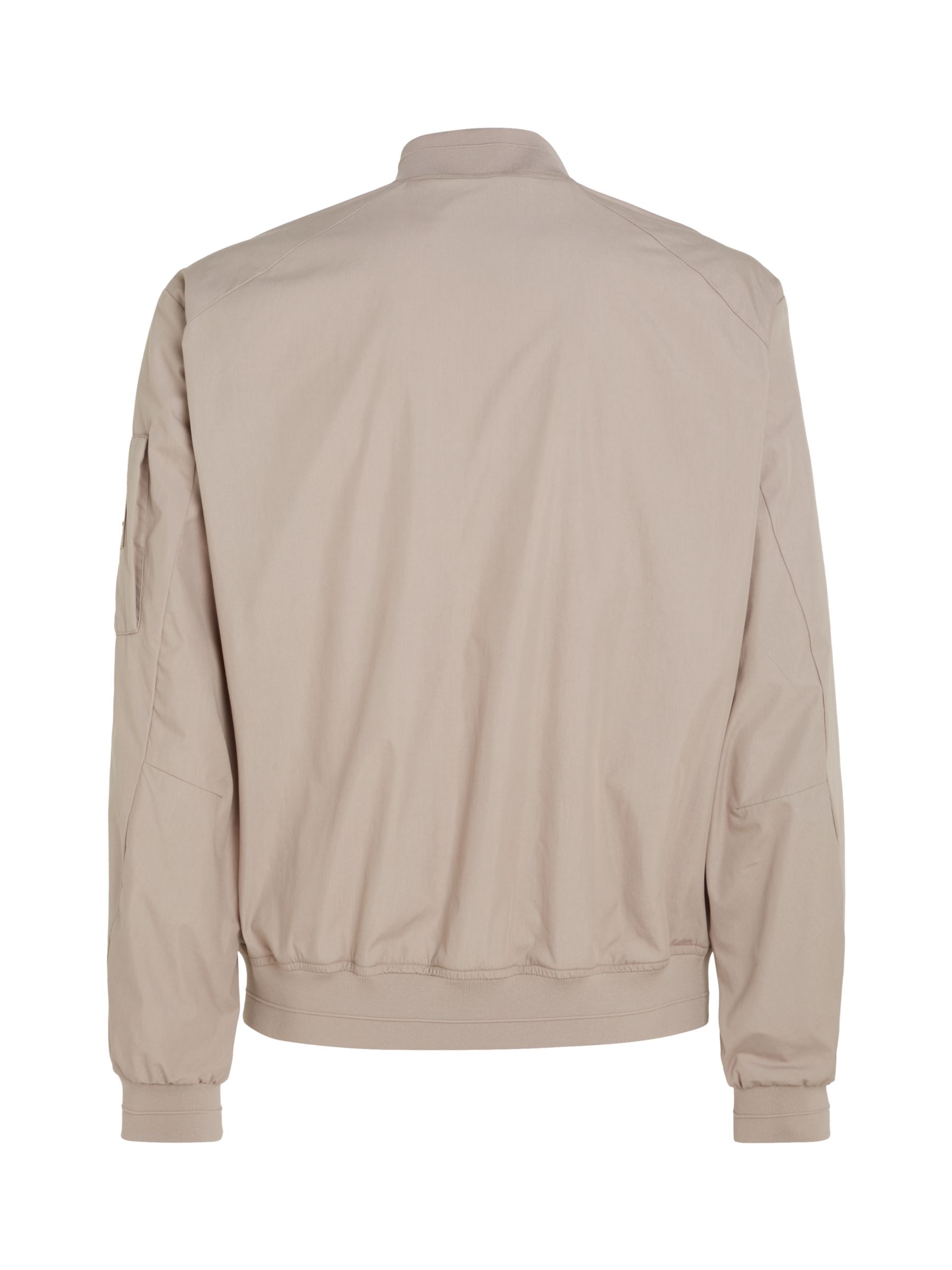 Calvin Klein Organic Cotton Blend Bomber Jacket, Atmosphere, XL