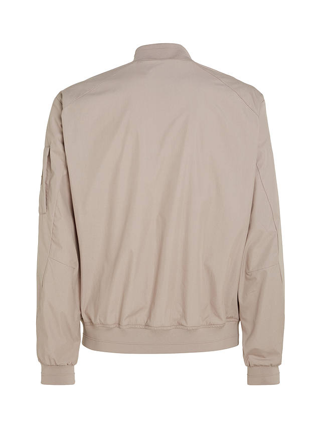 Calvin Klein Organic Cotton Blend Bomber Jacket, Atmosphere