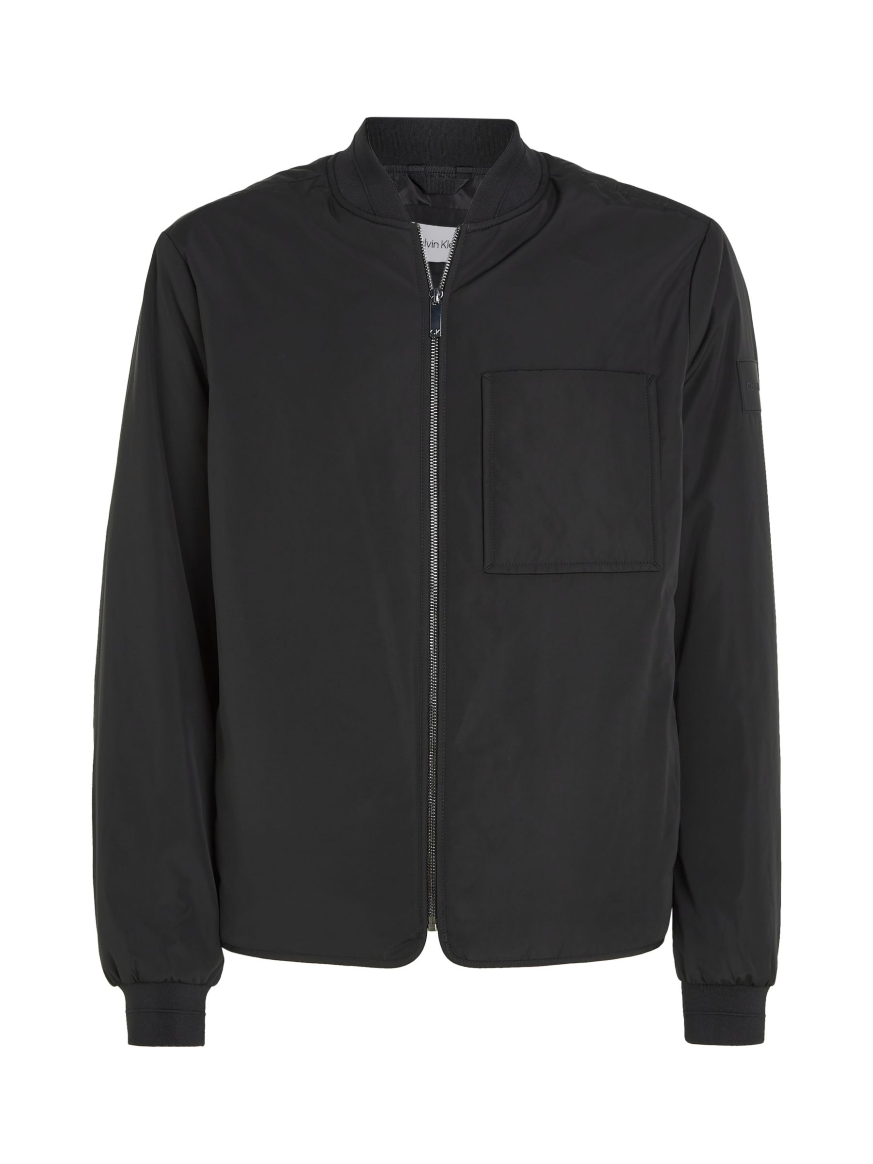 Calvin Klein Super Lightweight Bomber Jacket, Black, XL