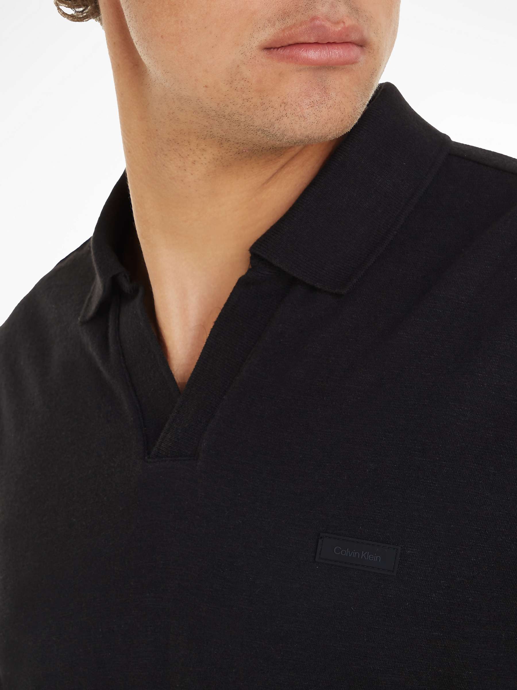 Buy Calvin Klein Organic Cotton Short Sleeve Polo Shirt Online at johnlewis.com