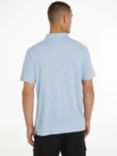 Calvin Klein Organic Cotton Short Sleeve Polo Shirt, Kentucky Blue