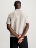 Calvin Klein Linen Blend Cuban Shirt, Stony Beige