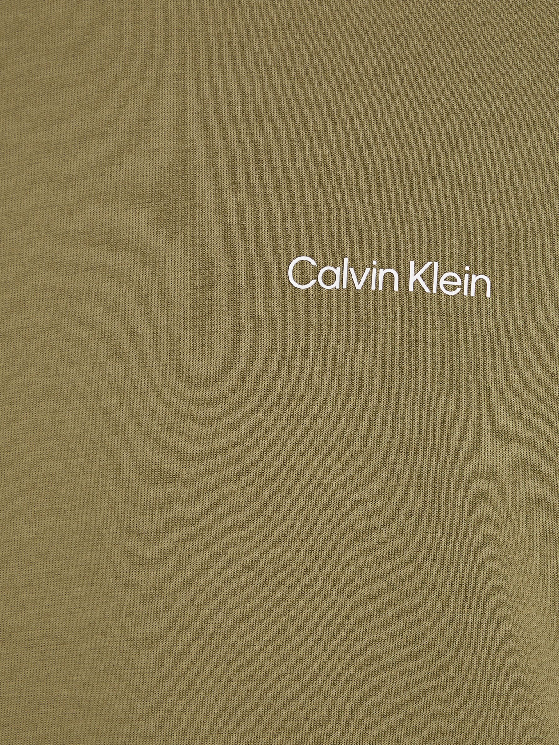 Calvin Klein Micro Logo Hoodie, Green, L