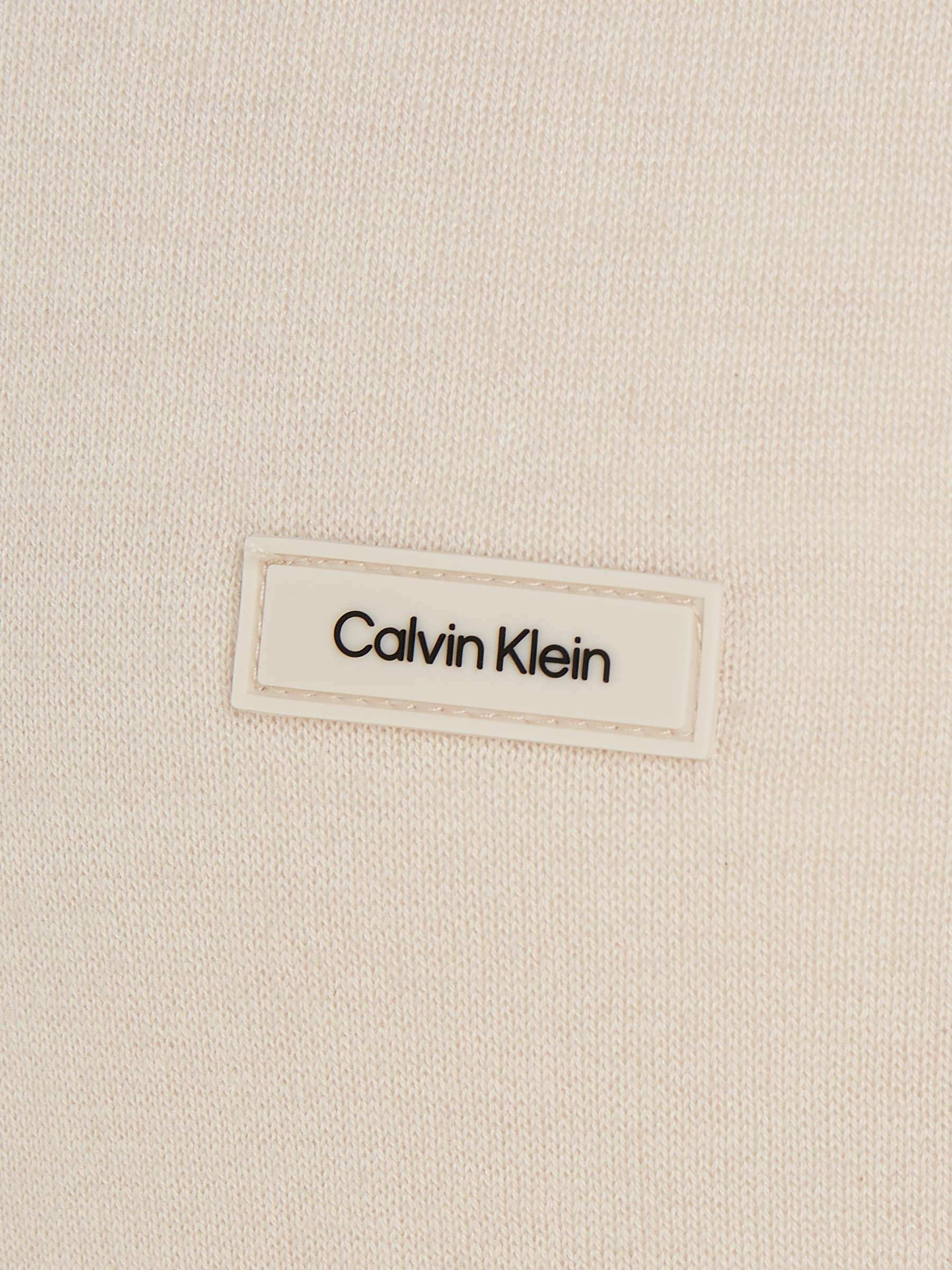 Buy Calvin Klein Silk Cotton Blend Jumper Online at johnlewis.com