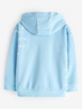 Ted Baker Kids' Logo Zip Detail Hoodie, Blue, Blue