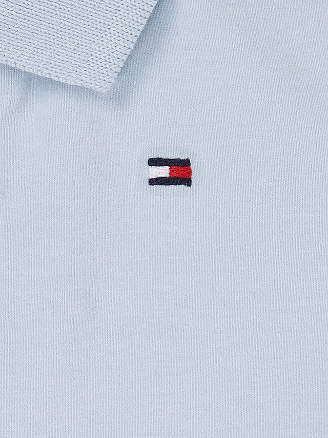 Tommy Hilfiger Baby Flag Logo Polo Shirt, Breezy Blue
