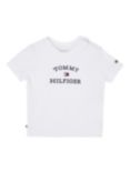 Tommy Hilfiger Baby Logo Short Sleeve T-Shirt, White