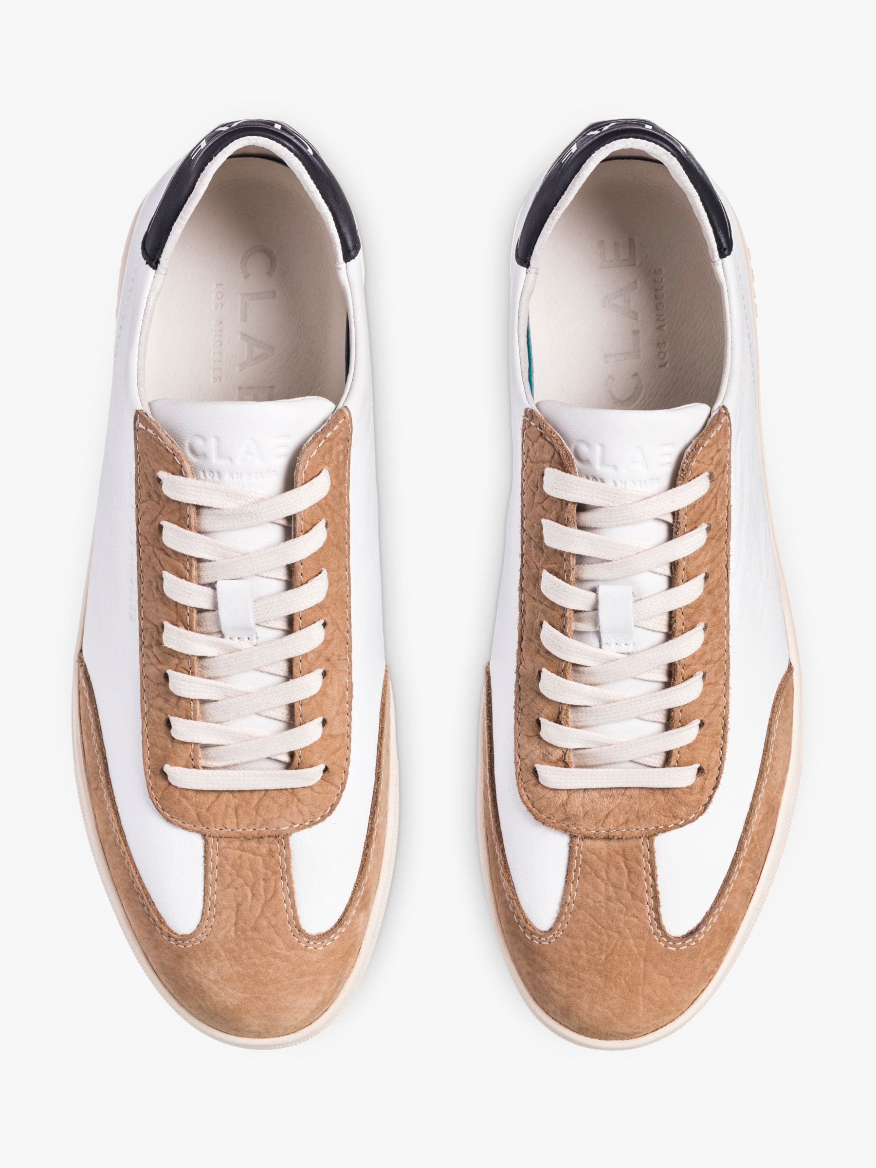 Buy CLAE Deane Leather Trainers Online at johnlewis.com