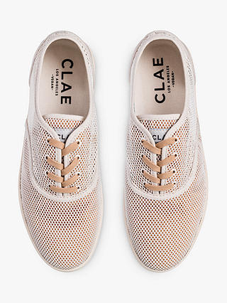 CLAE Bruce Knit Trainers, Off White