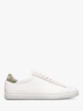 CLAE Bradley Whitel Lace Up Trainers, White