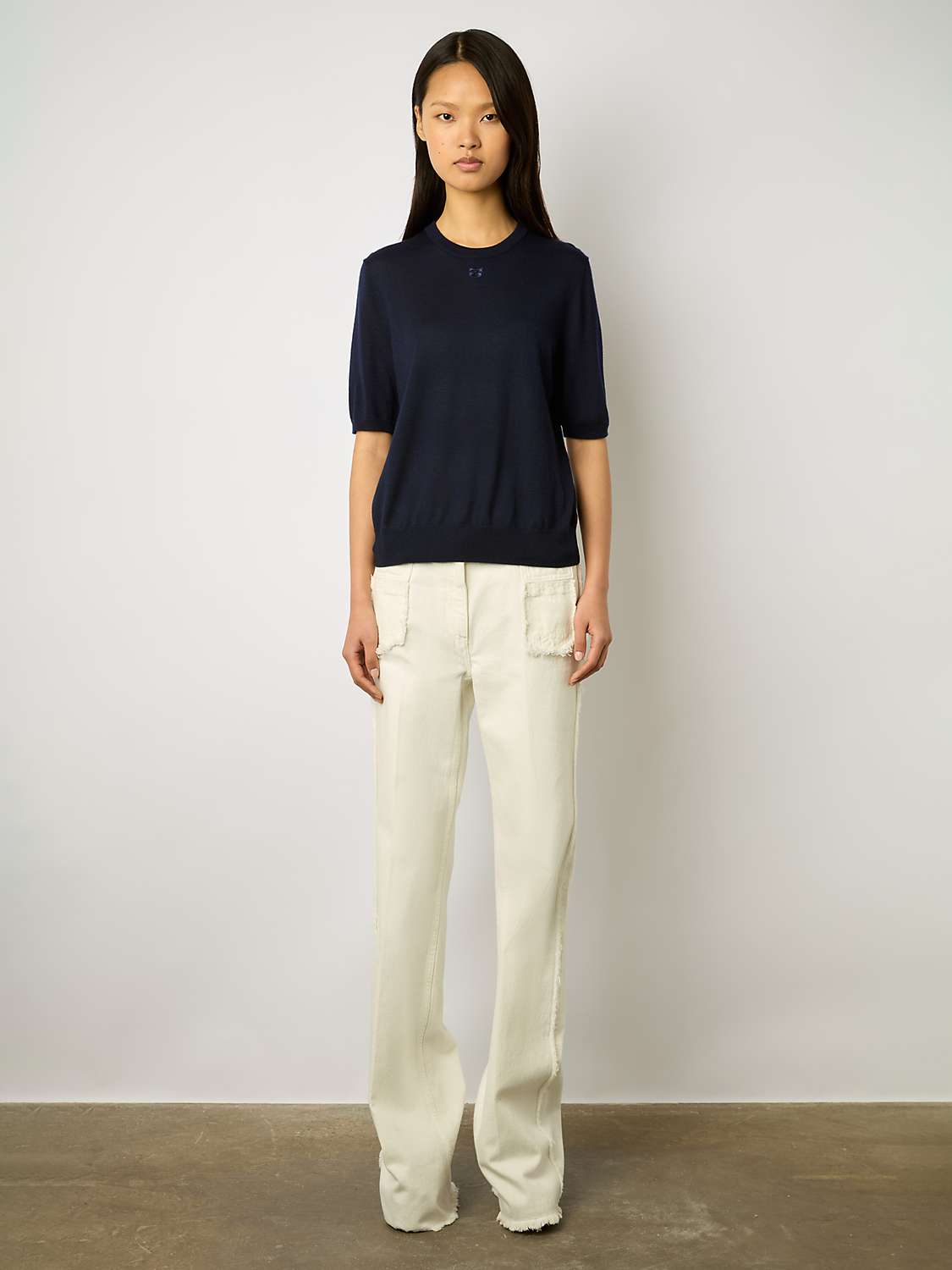 Buy Gerard Darel Lysea Merino Wool Top Online at johnlewis.com