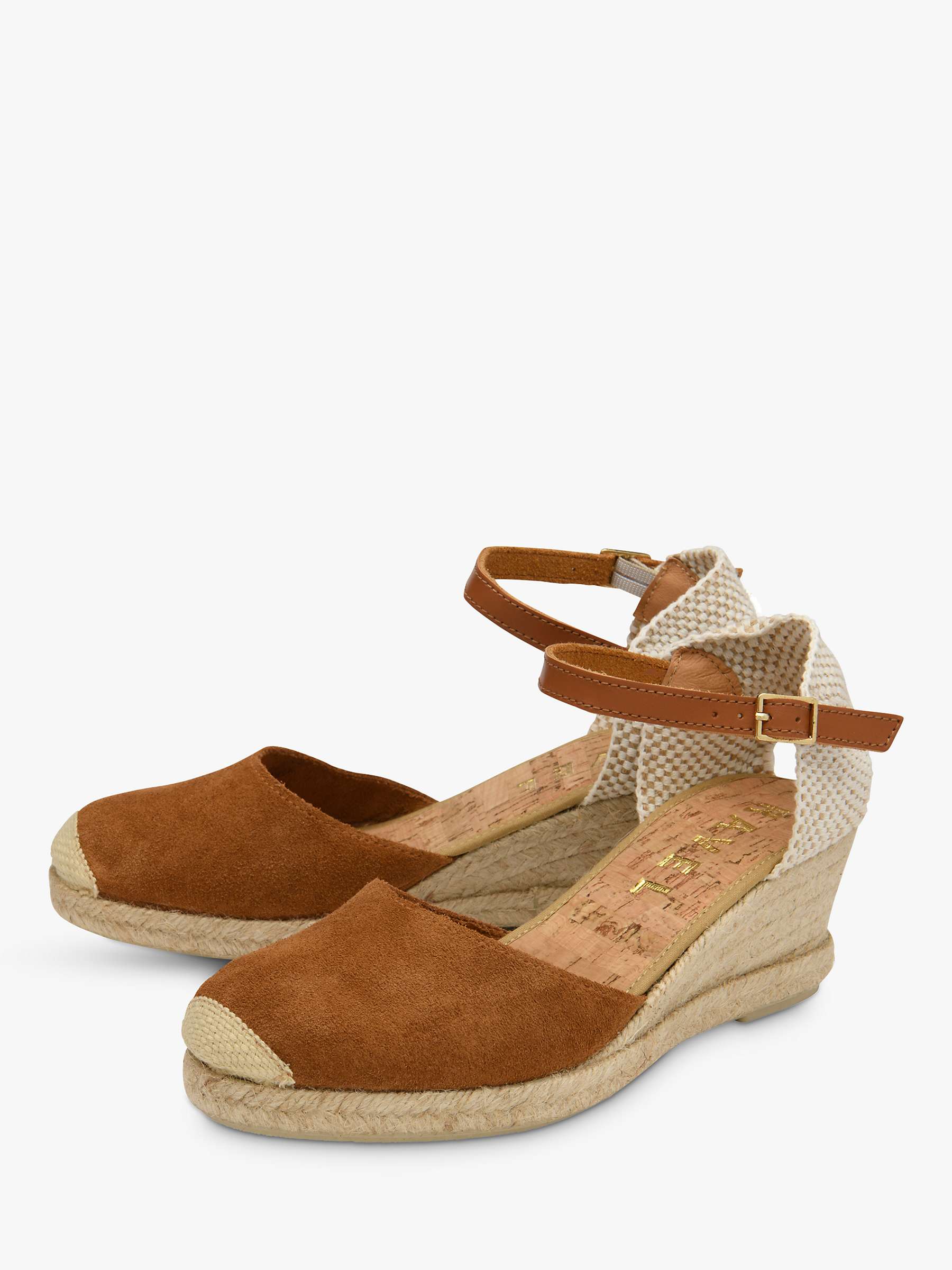 Buy Ravel Rhea Suede Wedge Espadrille Sandals Online at johnlewis.com