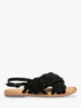 Ravel Perran Suede Open Toe Sandals, Black