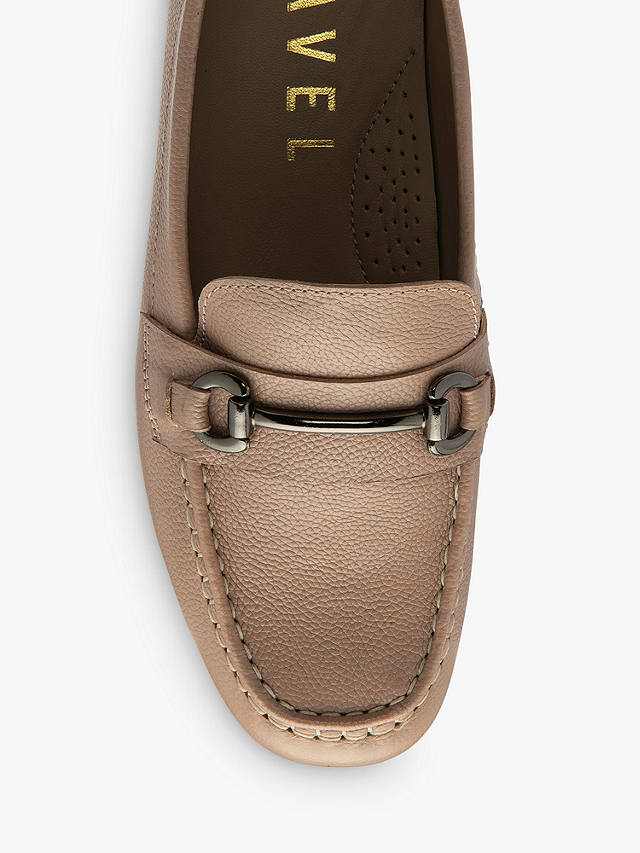 Ravel Dutton Leather Loafers, Nude