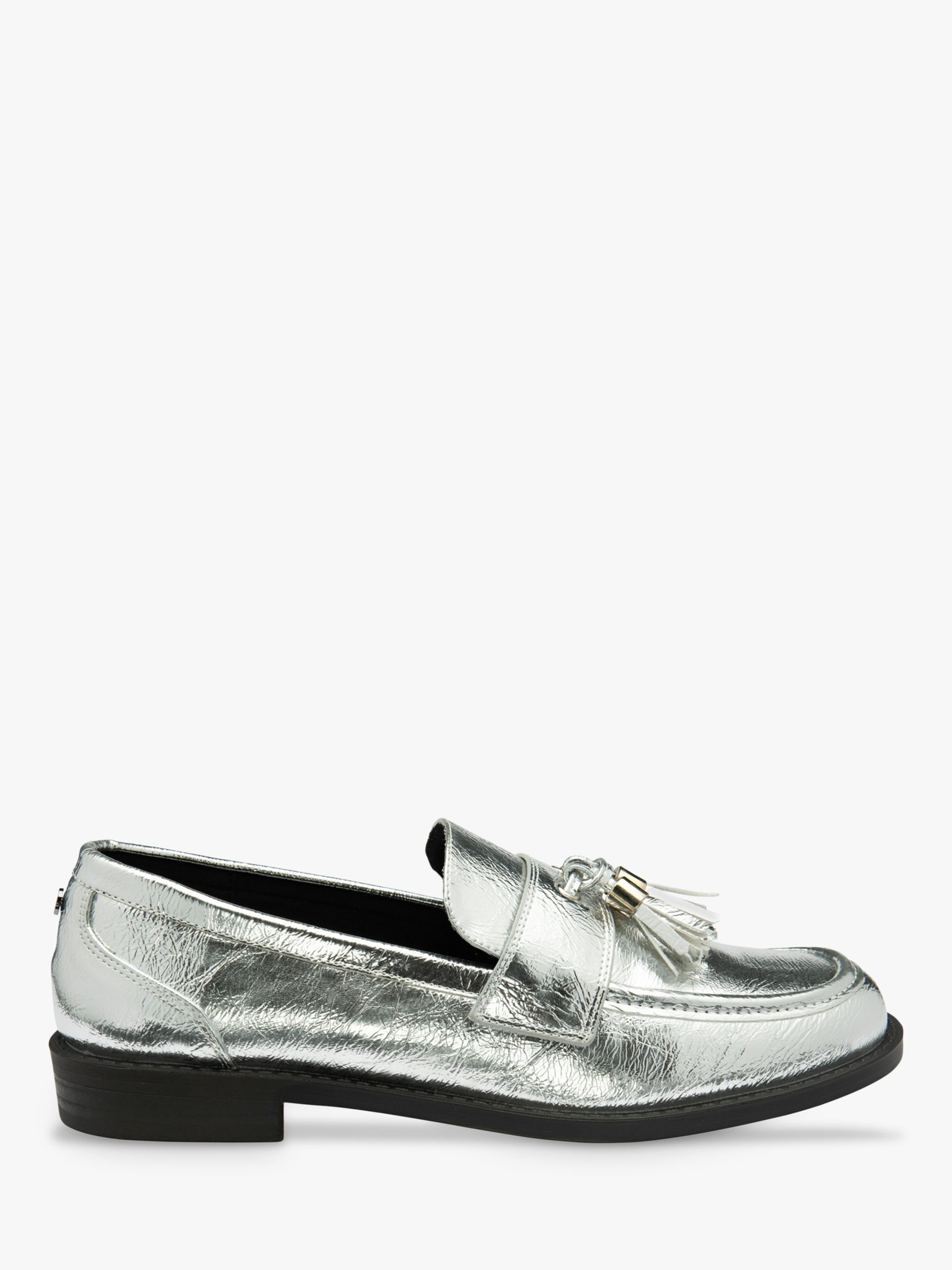 Ravel Tavy Loafers, Silver, 4
