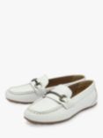 Ravel Dutton Leather Loafers, White