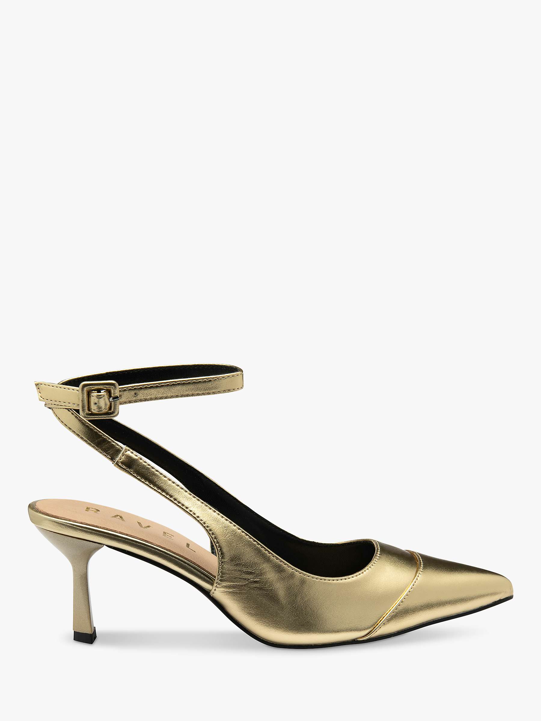 Buy Ravel Catrine Pointed Toe Court Shoes, Black Online at johnlewis.com