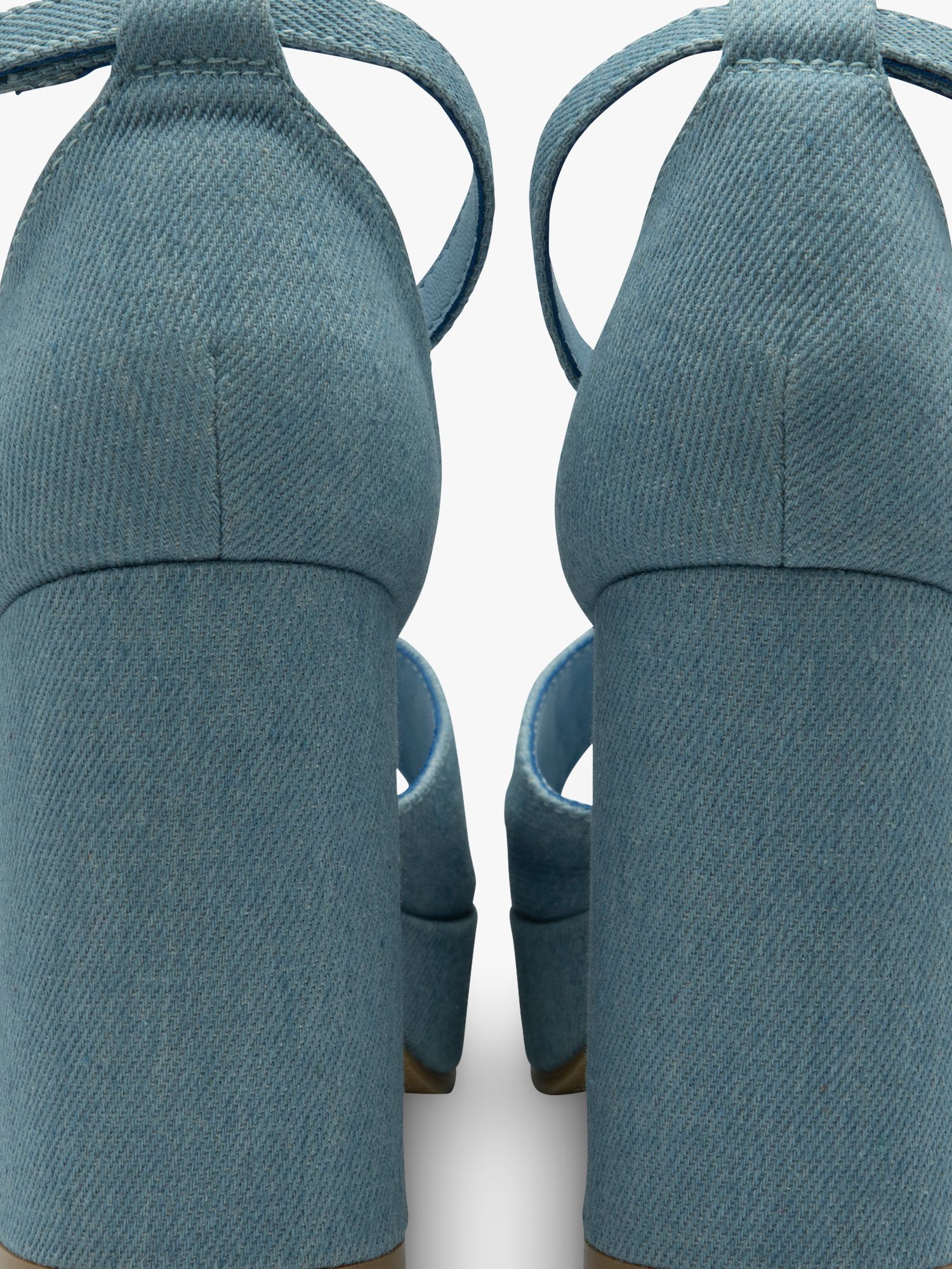Buy Ravel Ornsay Block Heel Sandals, Blue Online at johnlewis.com