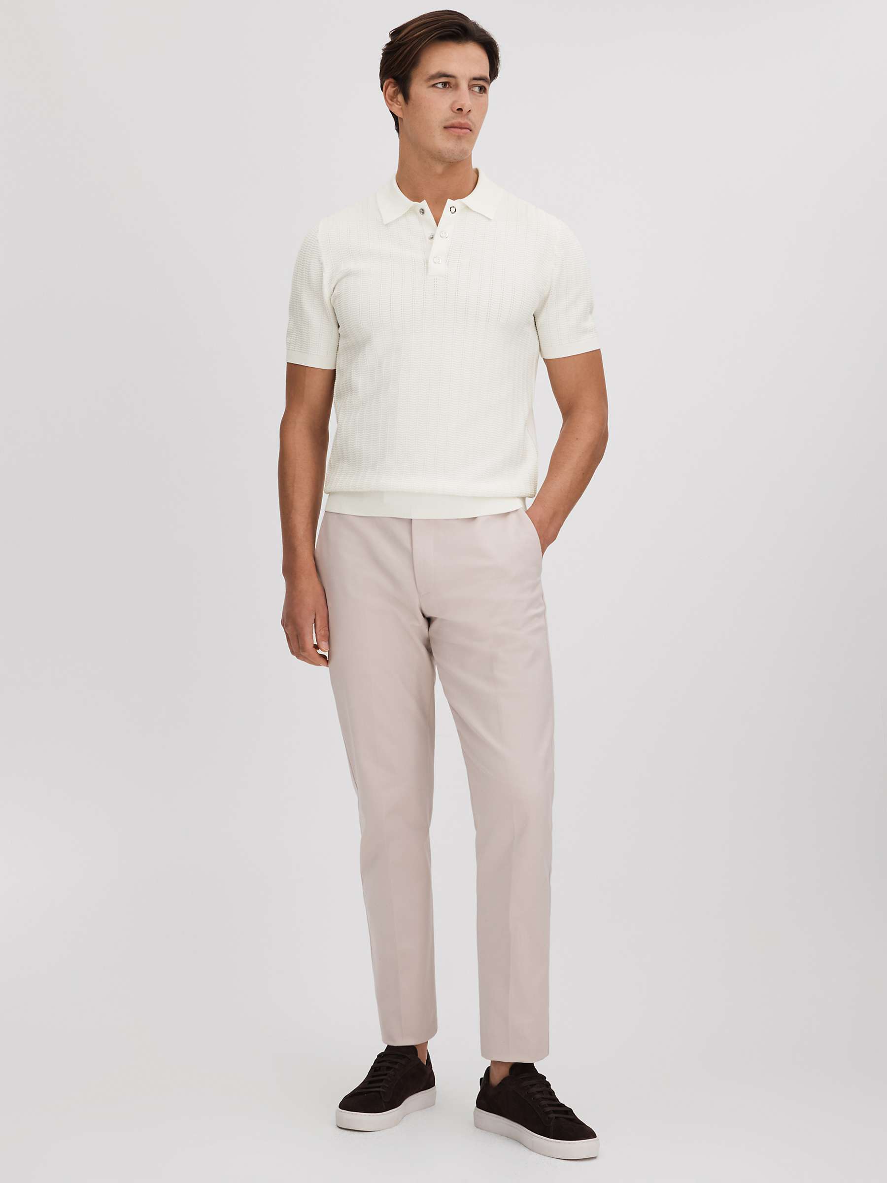 Buy Reiss Pascoe Short Sleeve Polo Top Online at johnlewis.com