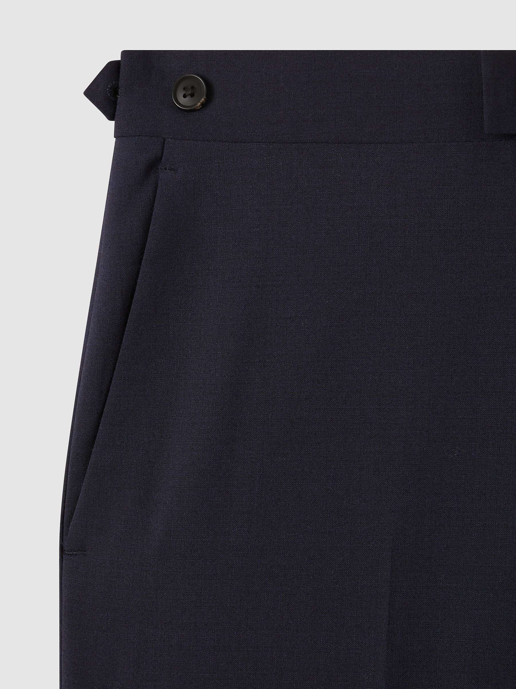 Buy Reiss Hope Modern Fit Travel Trousers, Navy Online at johnlewis.com