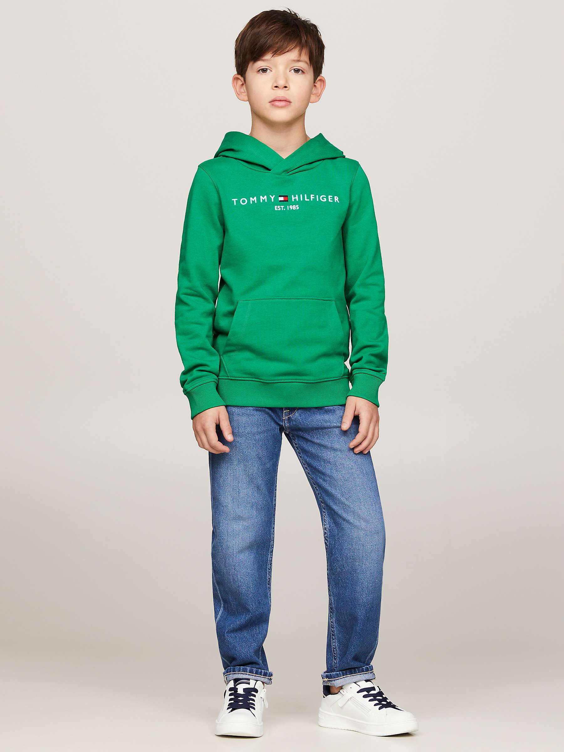 Buy Tommy Hilfiger Kids' Essential Pullover Hoodie Online at johnlewis.com