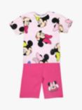 Brand Threads Kids' Disney Minnie Mouse T-Shirt and Shorts Set, Pink
