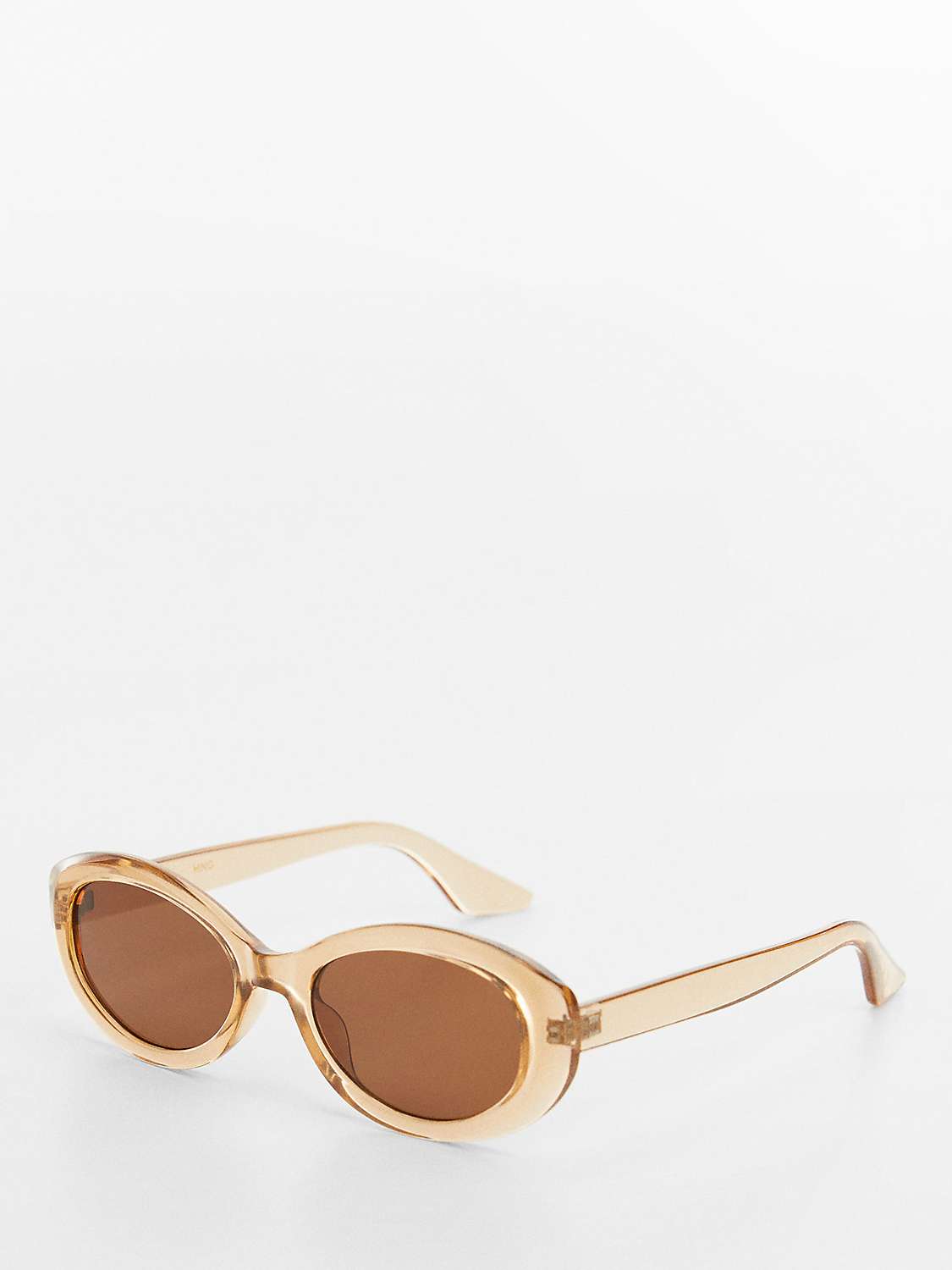 Buy Mango Women's Flora Oval Sunglasses Online at johnlewis.com