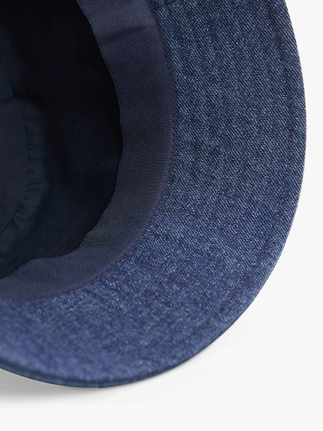 Buy Mango Izziede Denim Bucket Hat, Open Blue Online at johnlewis.com