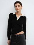 Mango Ricson Ribbed Collar Jumper