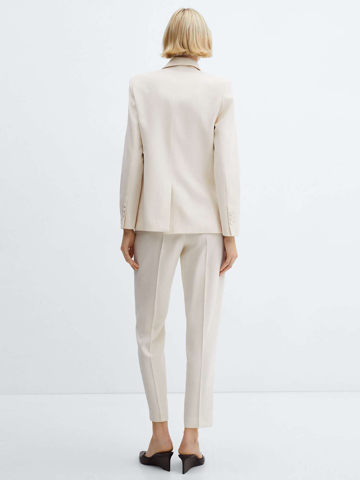 Buy Mango Tempo Straight Suit Trousers Online at johnlewis.com