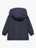Mango Baby Pascal Water Repellent Hooded Parka, Navy
