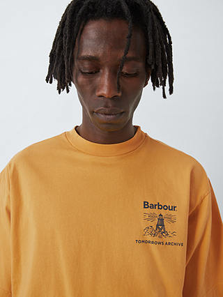 Barbour Tomorrow's Archive Arbour Short Sleeve T-Shirt, Honey Gold