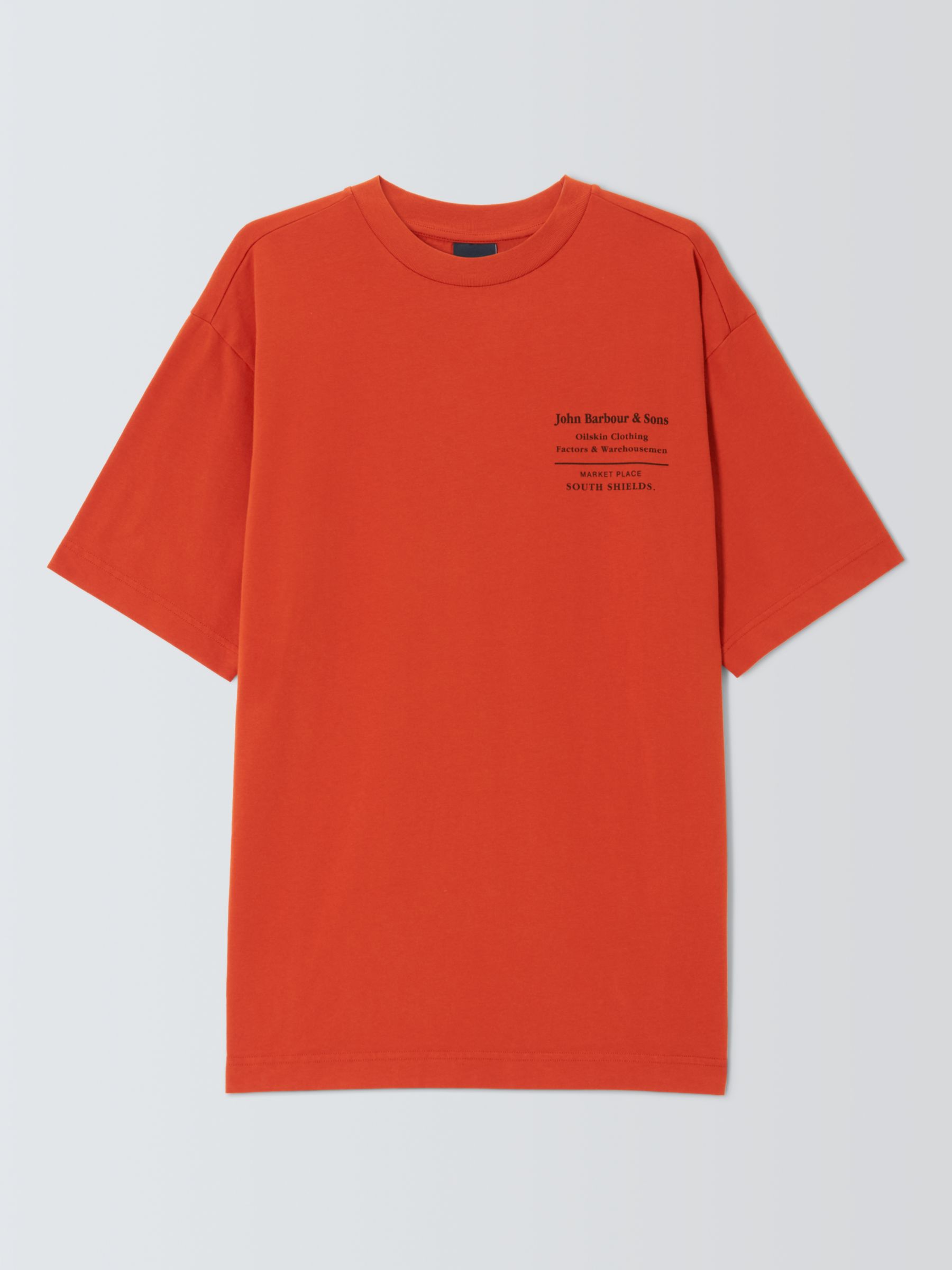 Buy Barbour Tomorrow's Archive Reid Short Sleeve Cotton T-Shirt Online at johnlewis.com