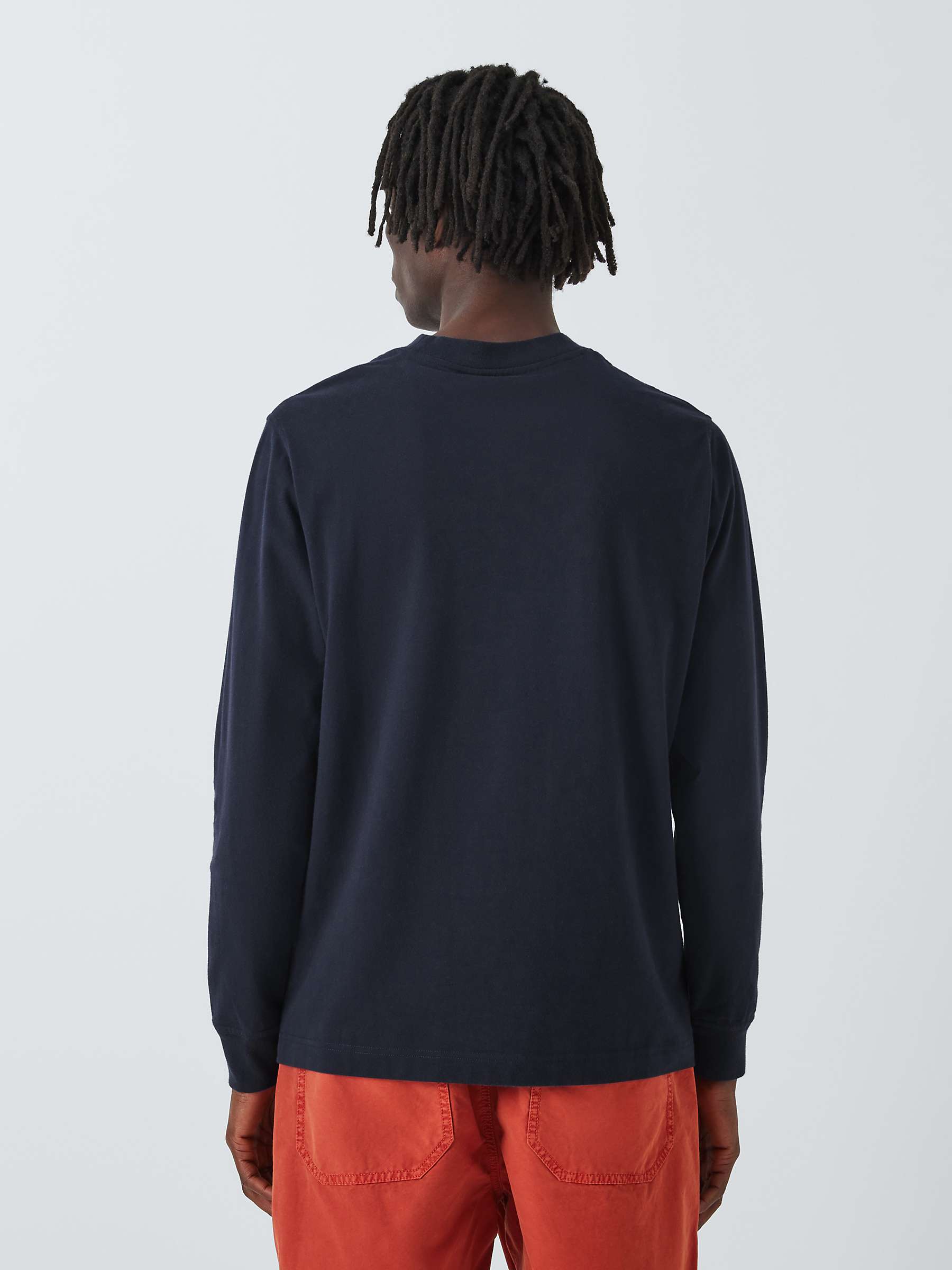 Buy Barbour Tomorrow's Archive Arbour Long Sleeve T-Shirt, Navy Online at johnlewis.com