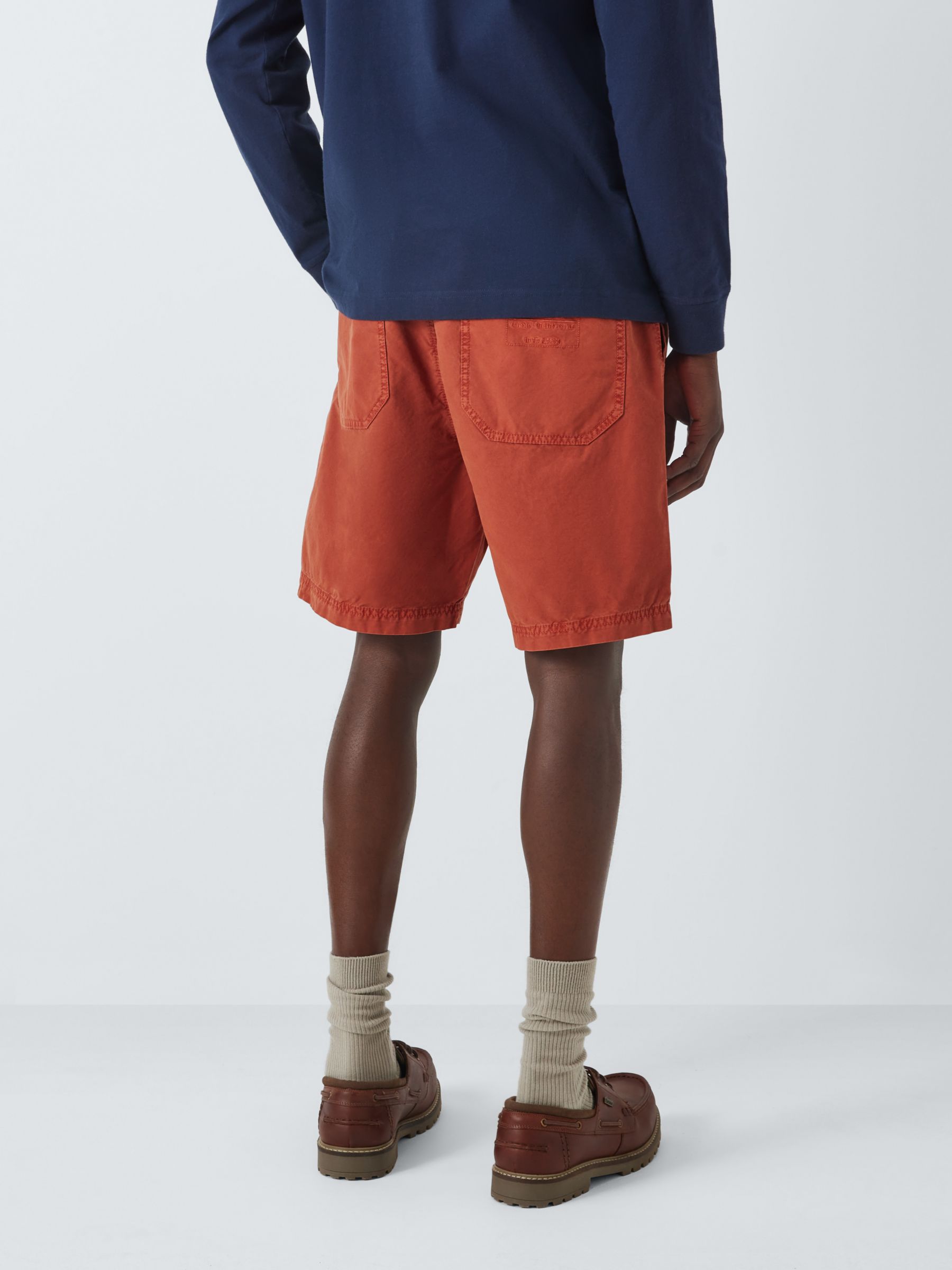 Buy Barbour Grindle Cotton Canvas Twill Shorts Online at johnlewis.com