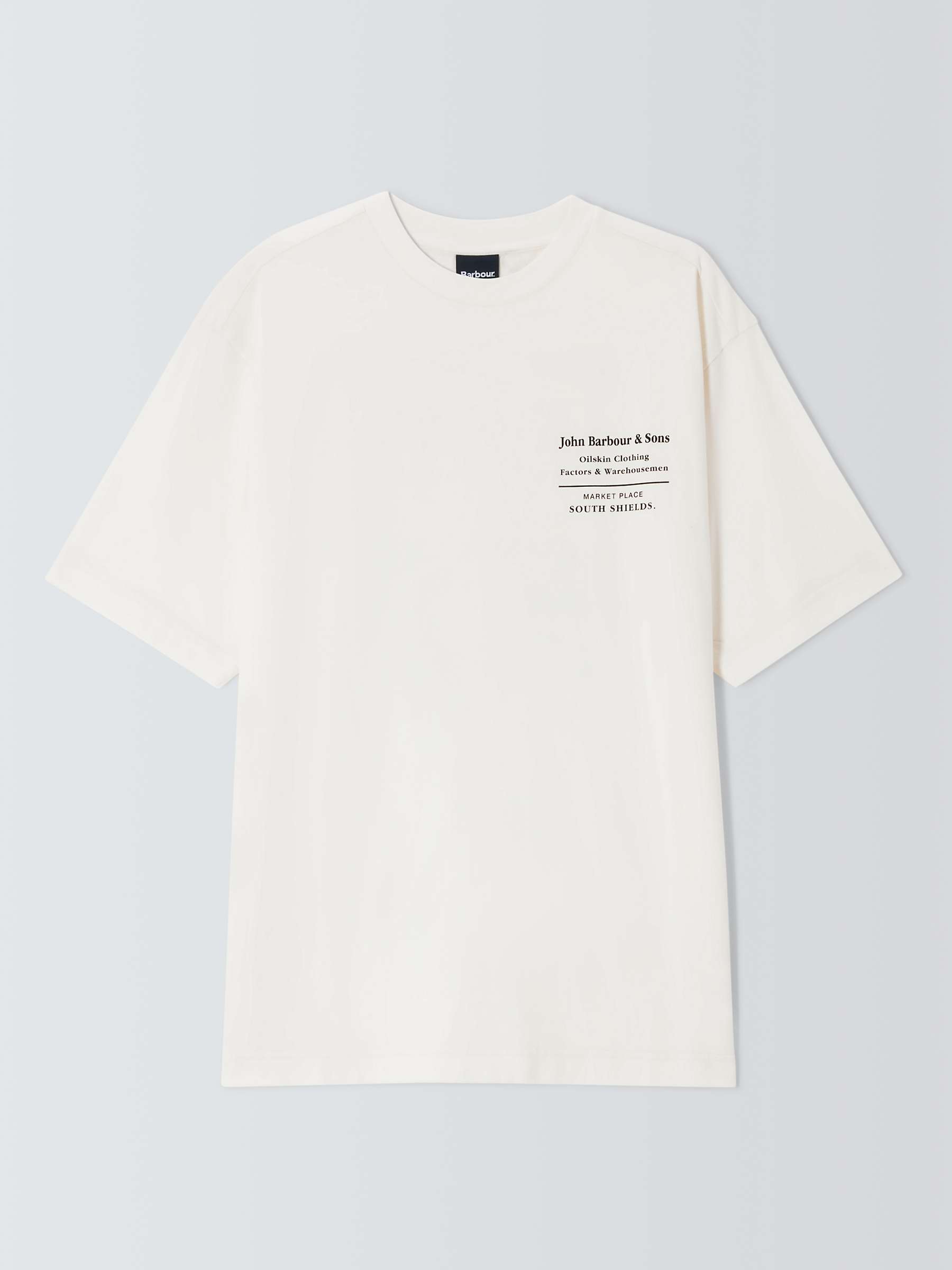 Buy Barbour Tomorrow's Archive Reid Short Sleeve Cotton T-Shirt Online at johnlewis.com