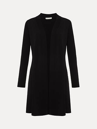 Phase Eight Lauren Longline Cardigan, Black