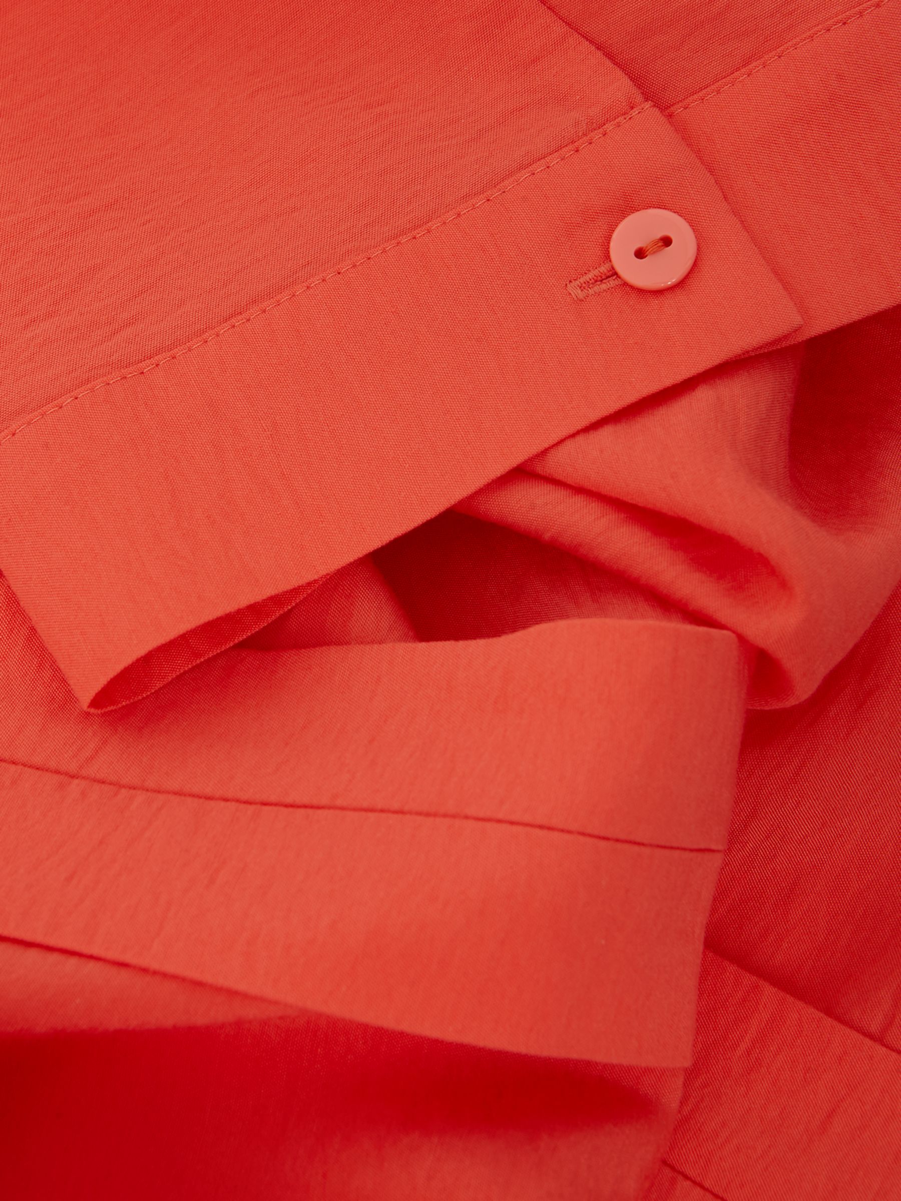 Buy Phase Eight Cynthia 3/4 Sleeve Shirt, Coral Online at johnlewis.com