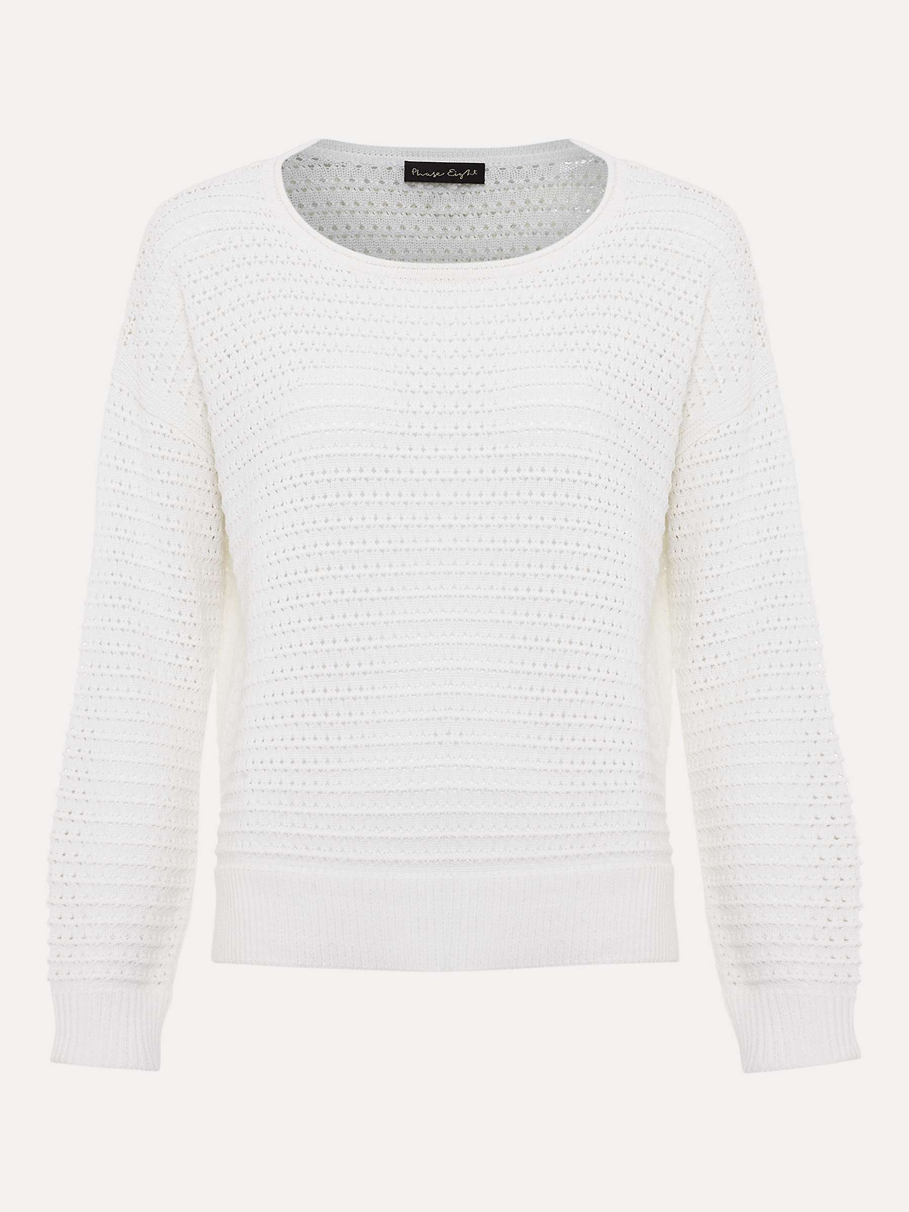 Buy Phase Eight Annie Jumper, Ivory Online at johnlewis.com