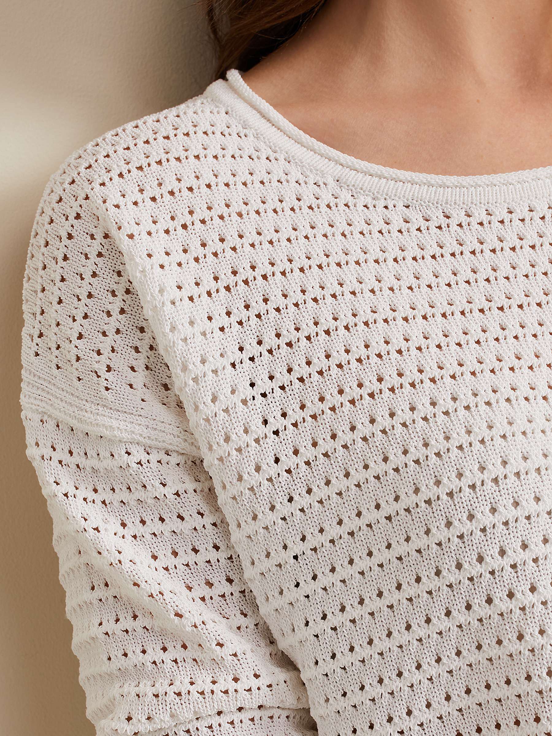 Buy Phase Eight Annie Jumper, Ivory Online at johnlewis.com