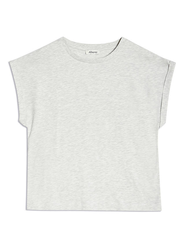Albaray Roll Back Cuff T-Shirt, Grey