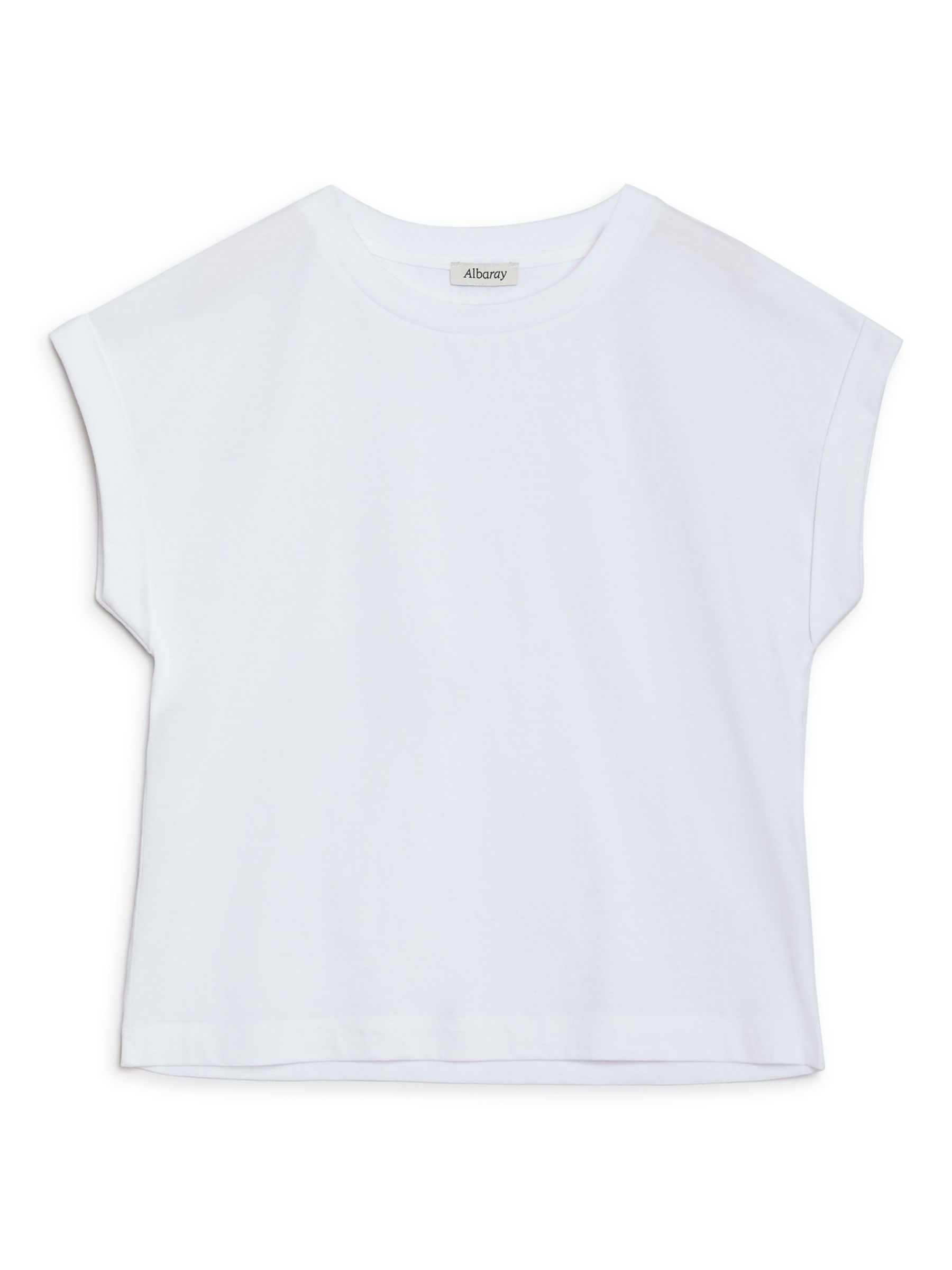 Buy Albaray Roll Back Cuff T-Shirt Online at johnlewis.com