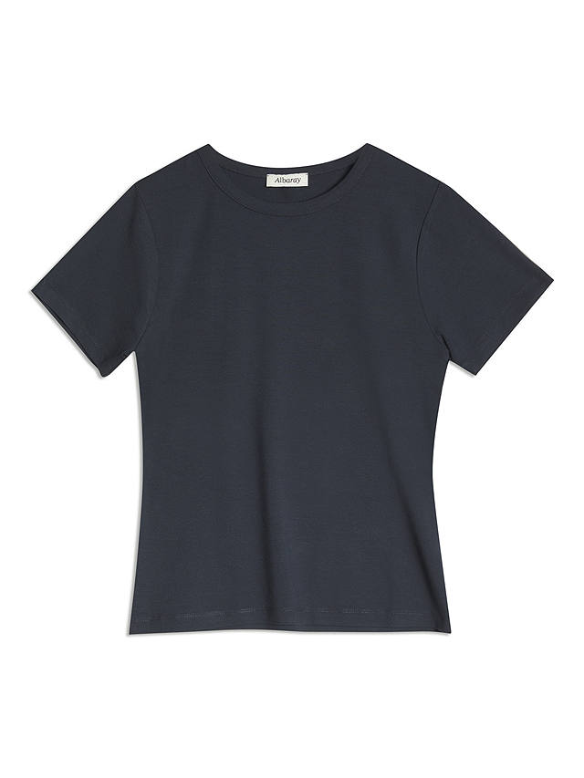 Albaray Fitted T-Shirt, Navy