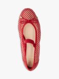 Dune Happeningg Embellished Fabric Pumps, Red