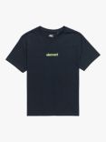 Element Kids' Organic Cotton Logo Print T-Shirt, Eclipse Navy